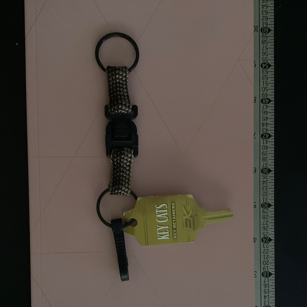 Black and Tan Keychain (key cats) Set with Tag
